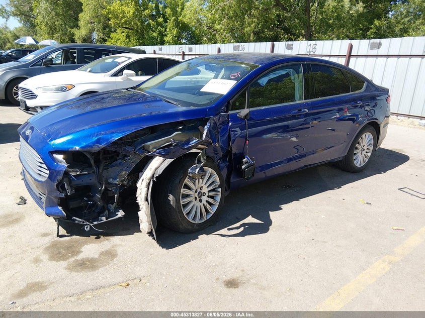 2013 FORD FUSION HYBRID auction photo 2