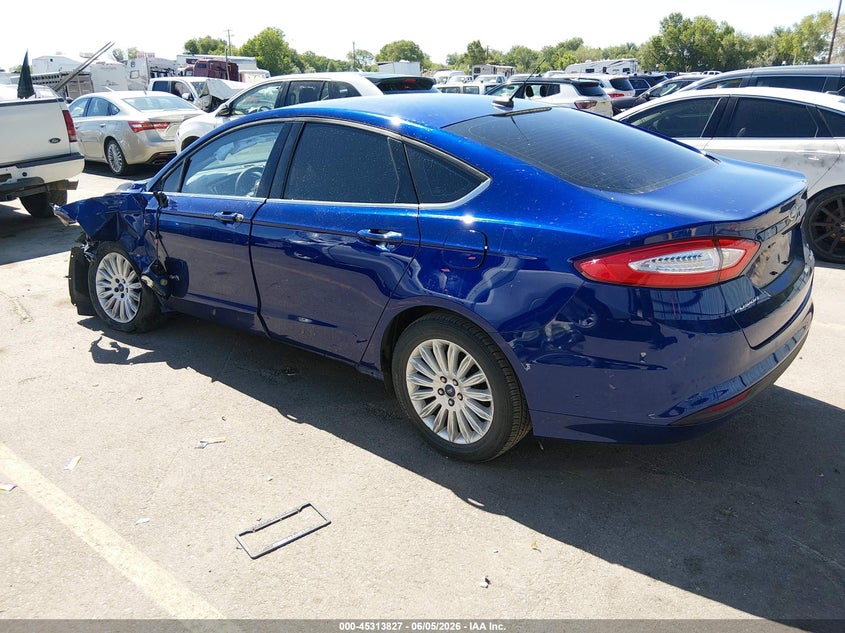 2013 FORD FUSION HYBRID auction photo 3