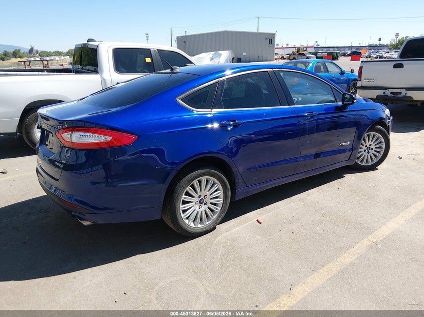 2013 FORD FUSION HYBRID auction photo 4