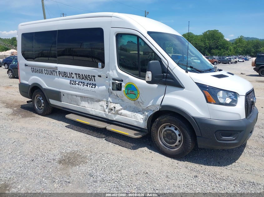 Vin: 1fdax2cg2nka69820, lot: 45811794, ford transit-350 passenger van xl 2022 img_1