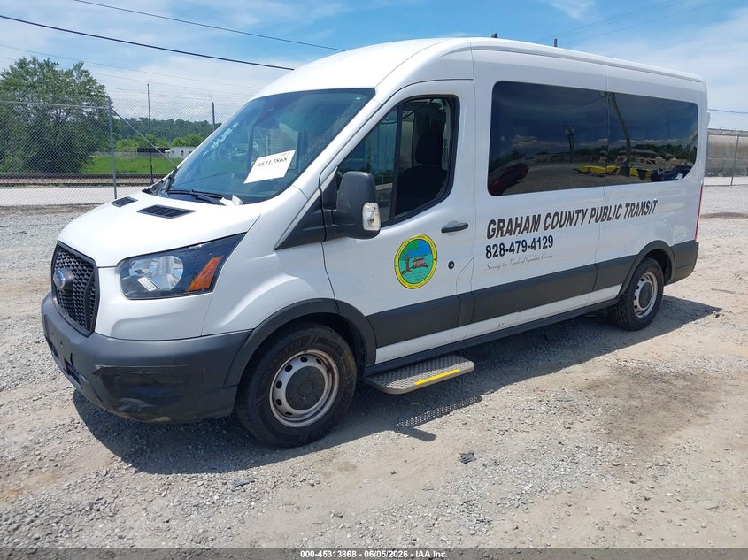 Vin: 1fdax2cg2nka69820, lot: 45811794, ford transit-350 passenger van xl 20222