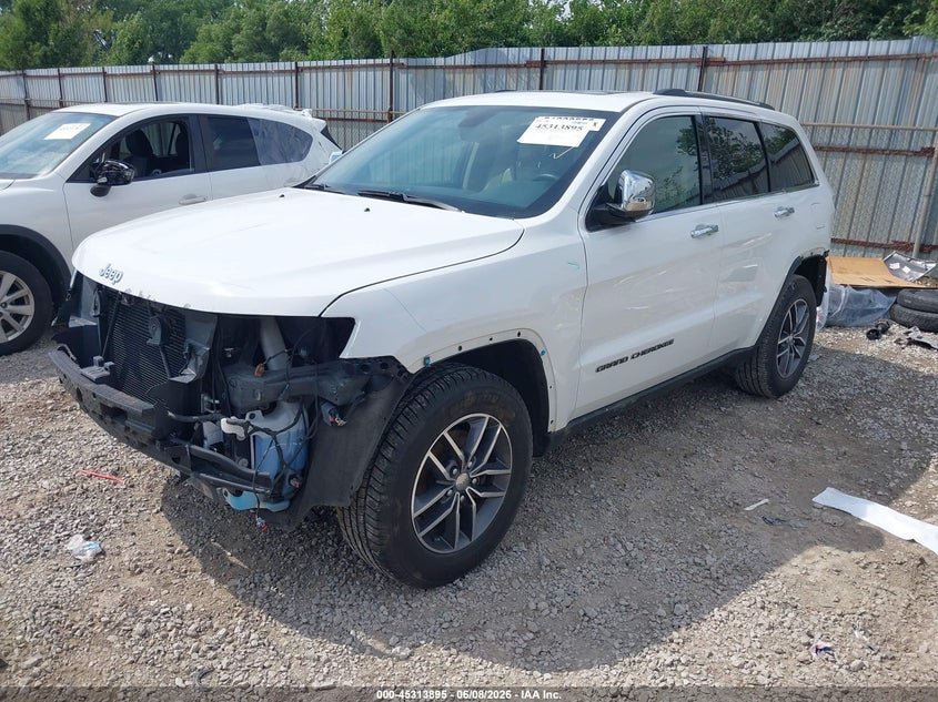 Vin: 1c4rjfbg5hc764955, lot: 45811820, jeep grand cherokee limited 4x4 20172