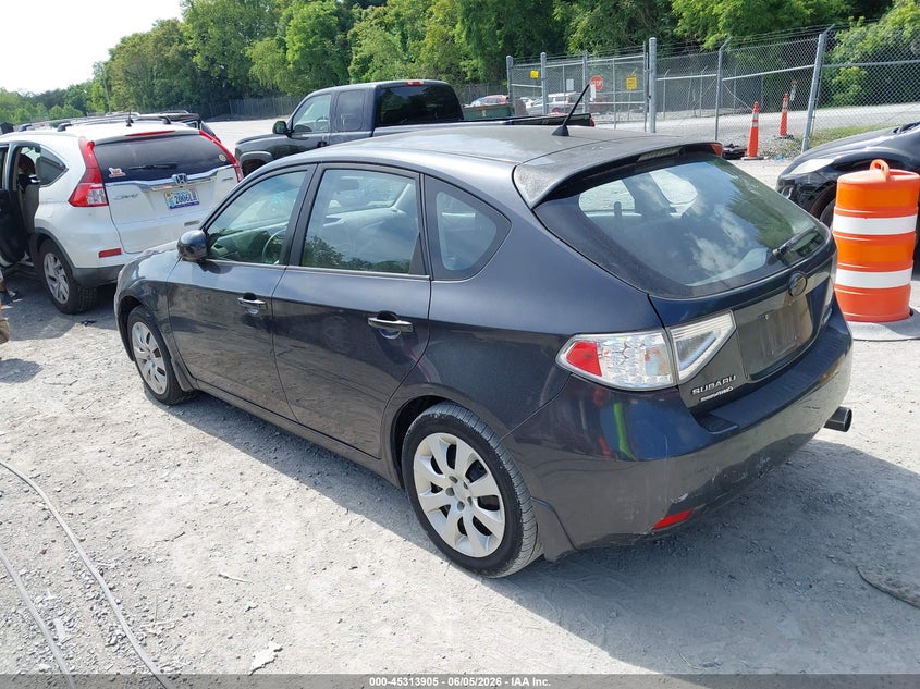 Vin: jf1gh6a60bg823847, lot: 45811831, subaru impreza 2.5i 20113