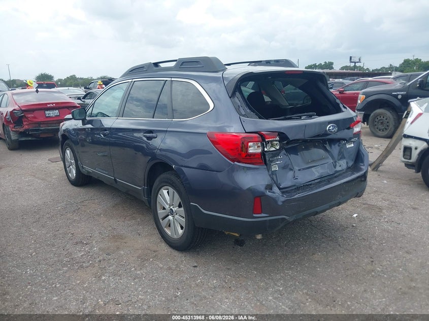 2015 SUBARU OUTBACK auction photo 3