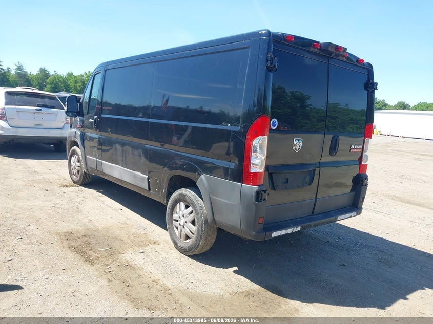 Vin: 3c6trvag9he549959, lot: 45811911, ram promaster 1500 low roof 136 wb 20173