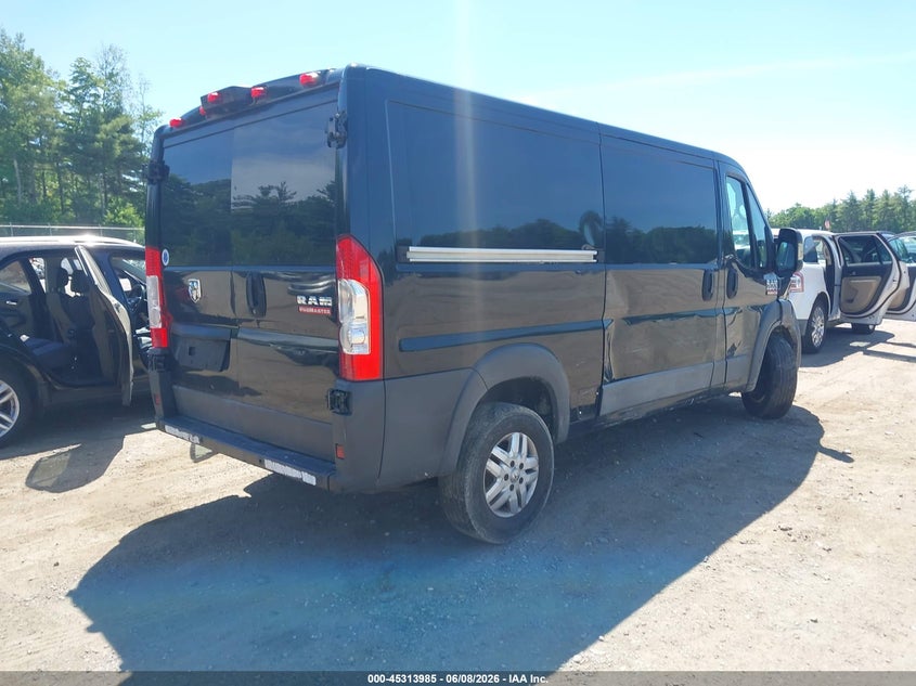 Vin: 3c6trvag9he549959, lot: 45811911, ram promaster 1500 low roof 136 wb 20174