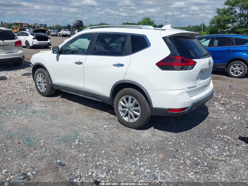 Vin: knmat2mv1jp556811, lot: 45811927, nissan rogue sv 20183