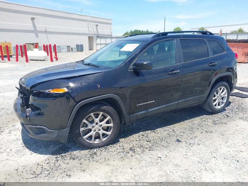 Vin: 1c4pjlab7hw591921, lot: 45811930, jeep cherokee sport fwd 20172