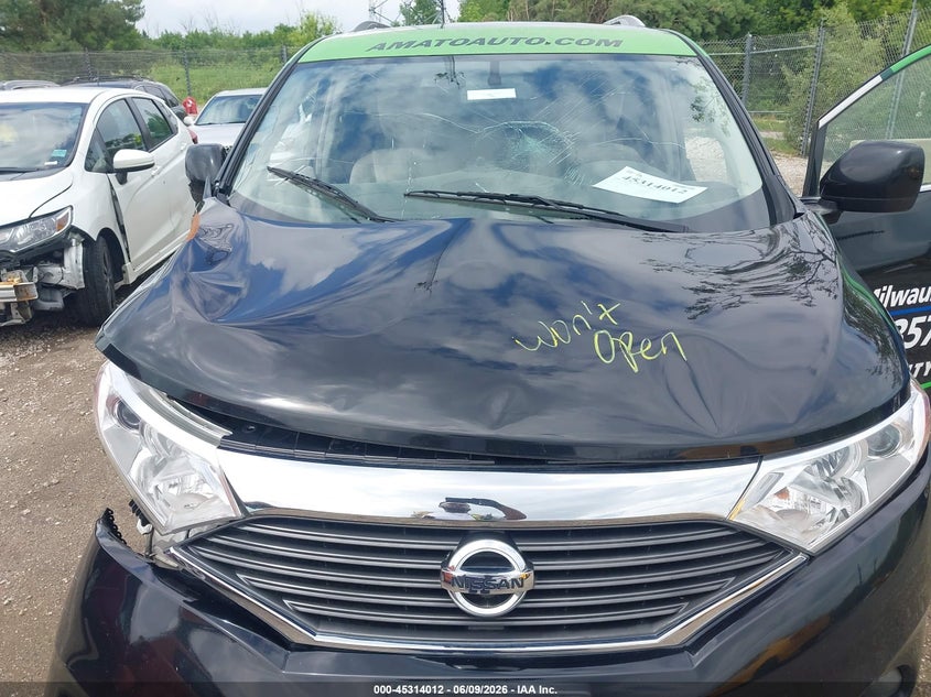 2017 Nissan Quest Sv VIN: JN8AE2KP3H9168450 Lot: 45314012