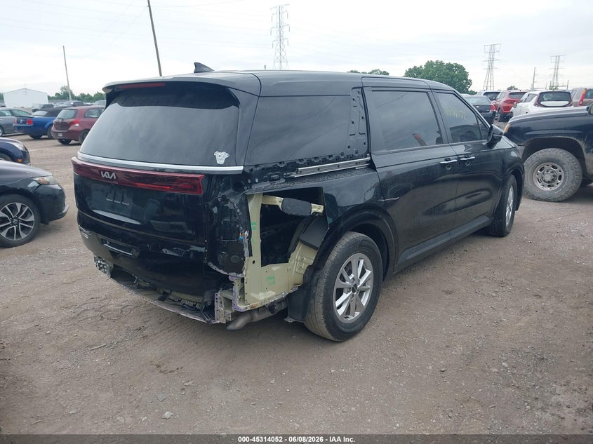 2022 KIA CARNIVAL MPV auction photo 4