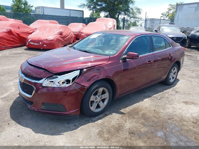 Vin: 1g11c5sa6gf154372, lot: 45811984, chevrolet malibu limited lt 20162