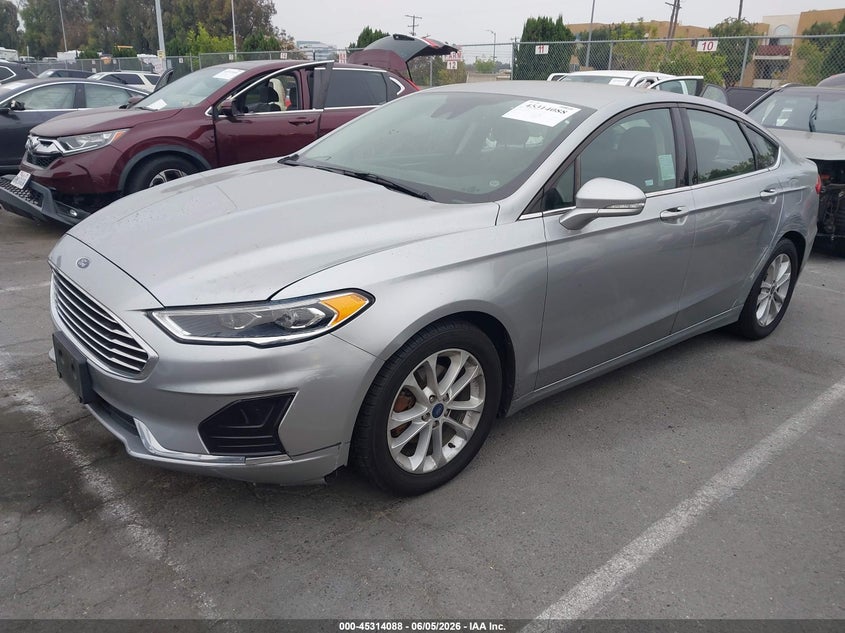 Vin: 3fa6p0mu0lr189357, lot: 45812014, ford fusion hybrid sel 20202