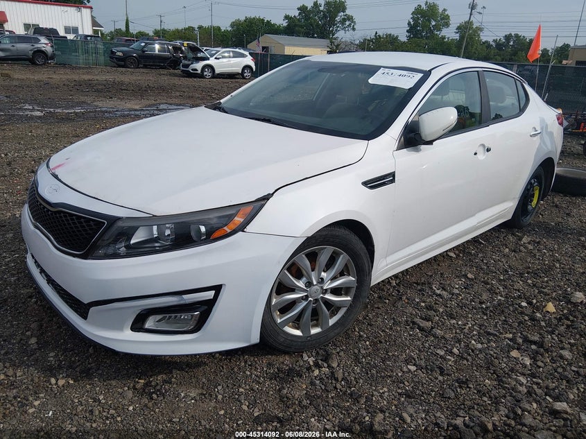 Vin: 5xxgm4a70fg459607, lot: 45812015, kia optima lx 20152