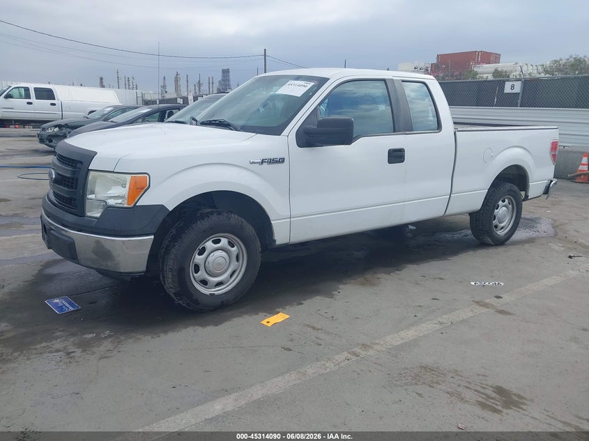 Vin: 1ftex1cm4dfb37838, lot: 45812018, ford f-150 xl 20132