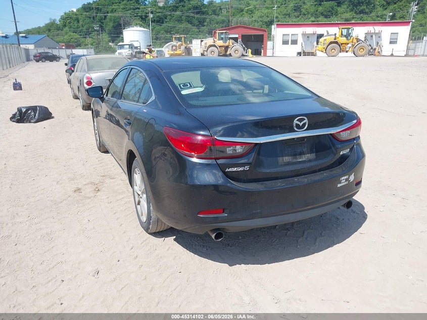 Vin: jm1gj1u56f1220253, lot: 45812028, mazda mazda6 i sport 20153