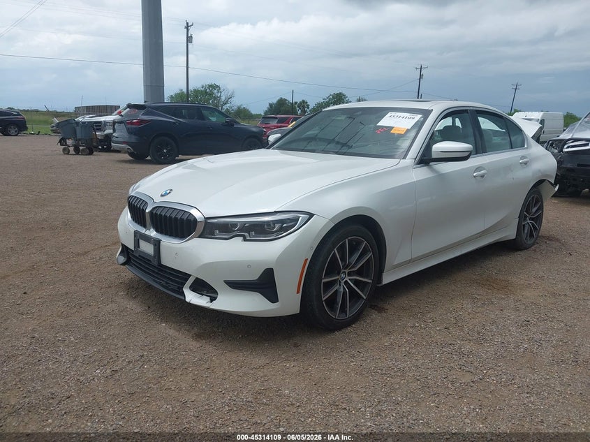 BMW 330I 2022 VIN 3MW5R1J08N8C58731