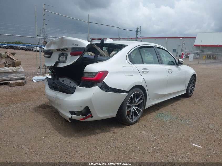 BMW 330I 2022 VIN 3MW5R1J08N8C58731
