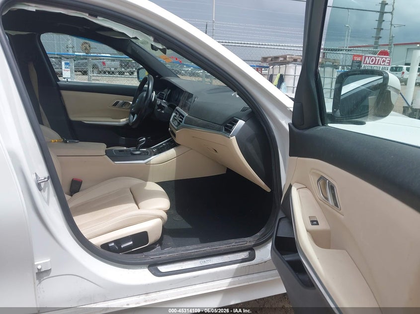 BMW 330I 2022 VIN 3MW5R1J08N8C58731