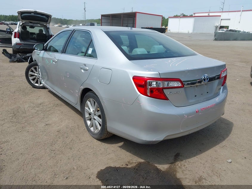 Vin: 4t1bd1fk6eu122448, lot: 45812053, toyota camry hybrid xle 20143
