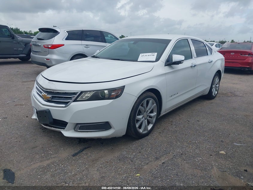 Vin: 2g1115s36g9141329, lot: 45812076, chevrolet impala 2lt 20162