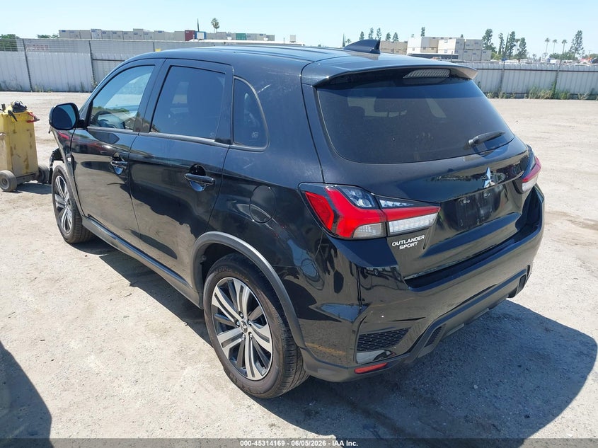 Vin: ja4aruau9su010003, lot: 45812095, mitsubishi outlander sport 2.0 es awc/2.0 le awc/2.0 s awc/2.0 se awc/2.0 trail edition awc 20253