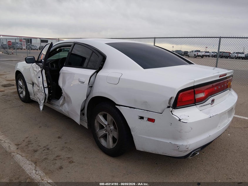 2014 DODGE CHARGER auction photo 3