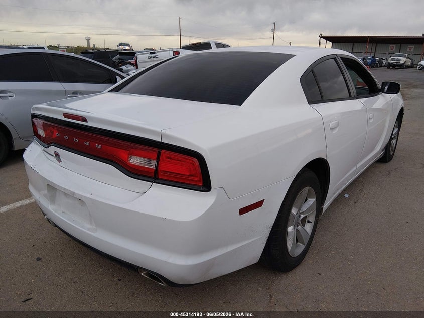 2014 DODGE CHARGER auction photo 4