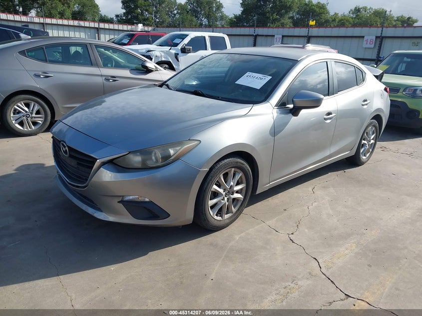 Vin: jm1bm1u73g1304034, lot: 45812133, mazda mazda3 i sport 20162