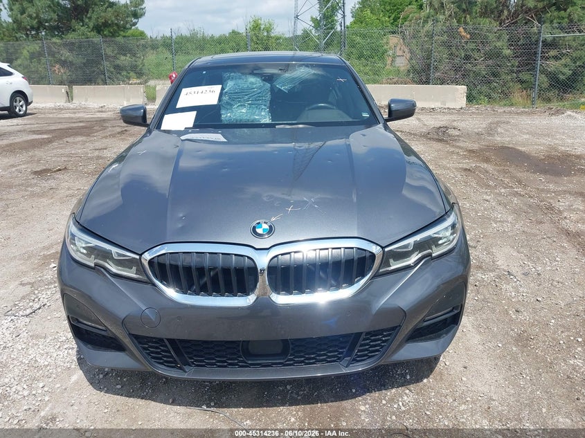 2019 BMW 3ER SEDAN 2.0L I-4 DI, DOHC, VVT, TURBO, 255HP