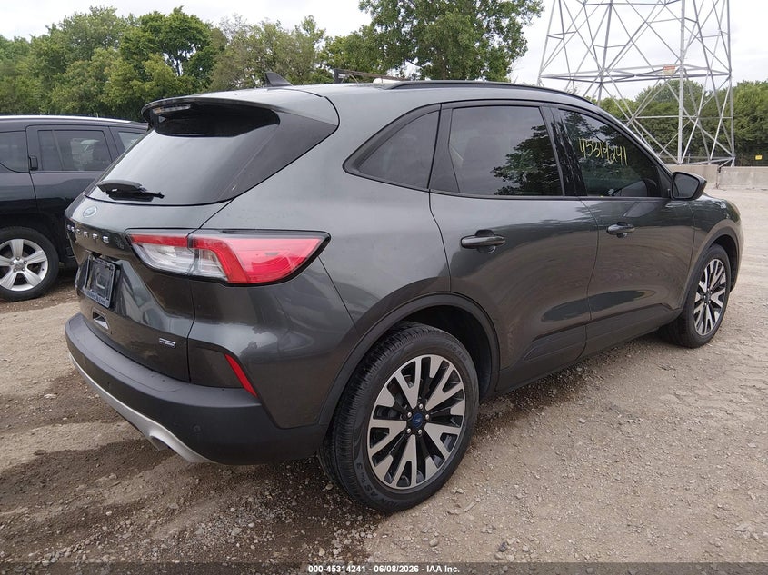 Vin: 1fmcu0bz7lub44456, lot: 45812166, ford escape se sport hybrid 20204
