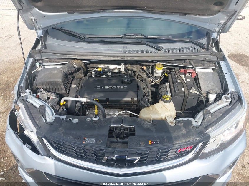 2018 Chevrolet Sonic Lt Auto VIN: 1G1JD5SHXJ4133778 Lot: 45314244