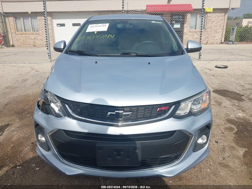2018 Chevrolet Sonic Lt Auto VIN: 1G1JD5SHXJ4133778 Lot: 45314244