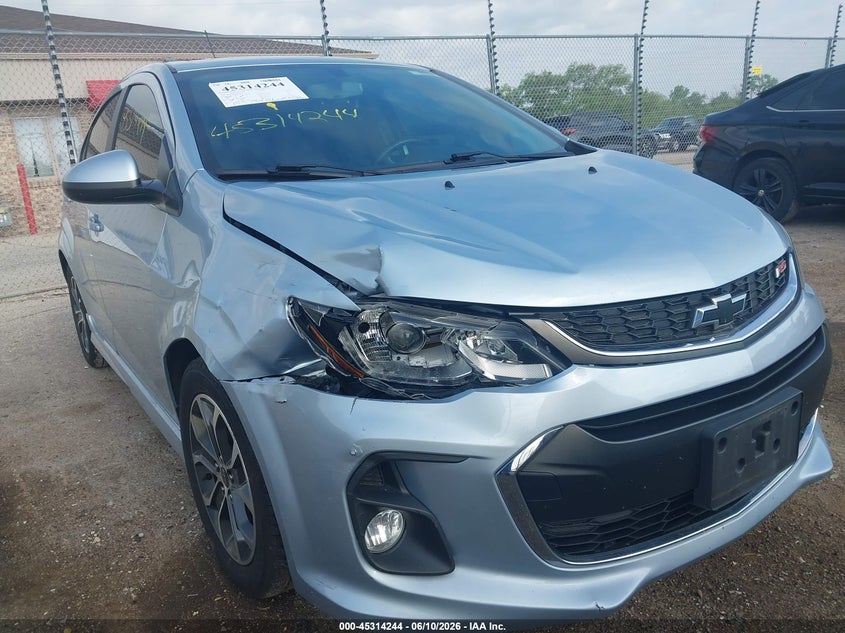 2018 Chevrolet Sonic Lt Auto VIN: 1G1JD5SHXJ4133778 Lot: 45314244