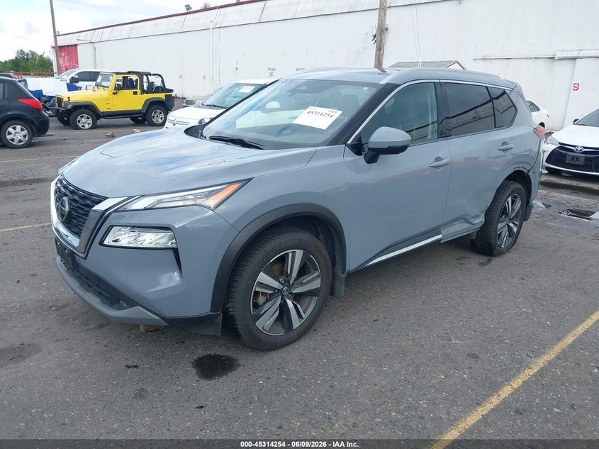 2021 NISSAN ROGUE 2.5L I-4 DI, DOHC, V(VIN: JN8AT3CB2MW238174