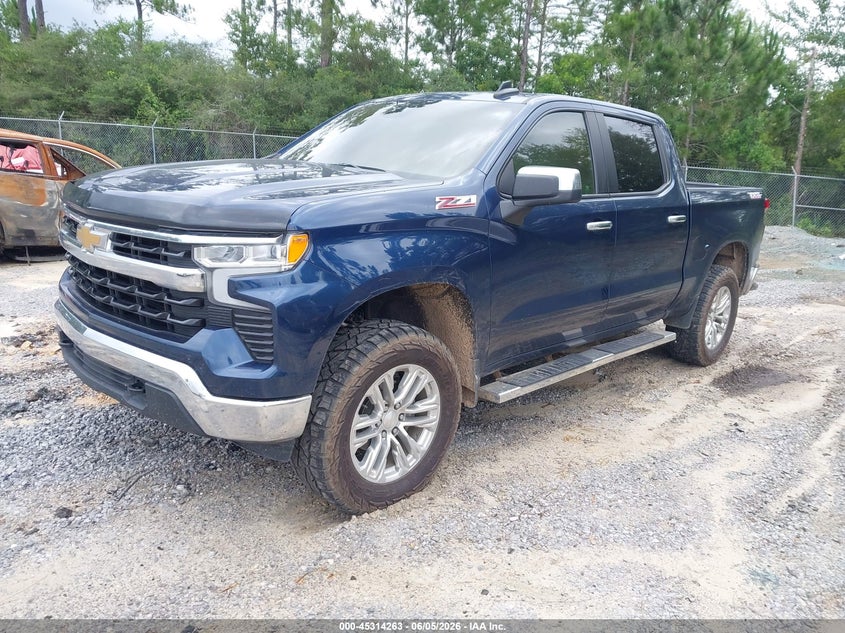Vin: 2gcudded5p1122747, lot: 45812189, chevrolet silverado 1500 4wd  standard bed lt 20232