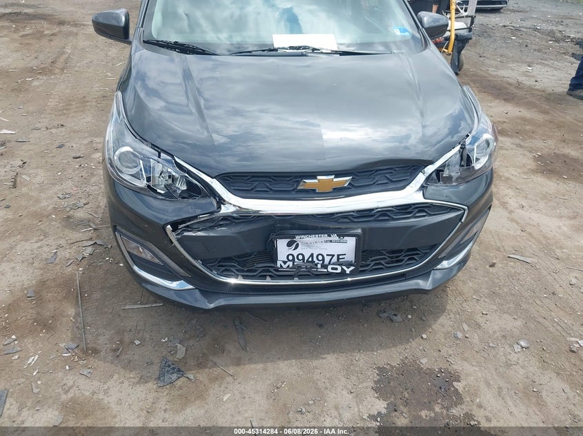 2022 Chevrolet Spark Fwd 1Lt Automatic VIN: KL8CD6SA5NC036016 Lot: 45314284