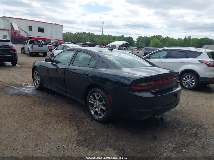 Vin: 2c3cdxjg5gh324335, lot: 45812234, dodge charger sxt 20163
