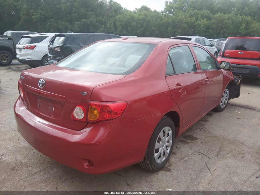 Vin: 2t1bu4ee2ac443315, lot: 45812239, toyota corolla le 20104