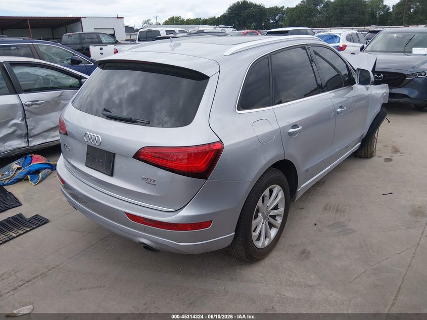 Vin: wa1lfafp9fa064637, lot: 45812250, audi q5 2.0t premium 20154