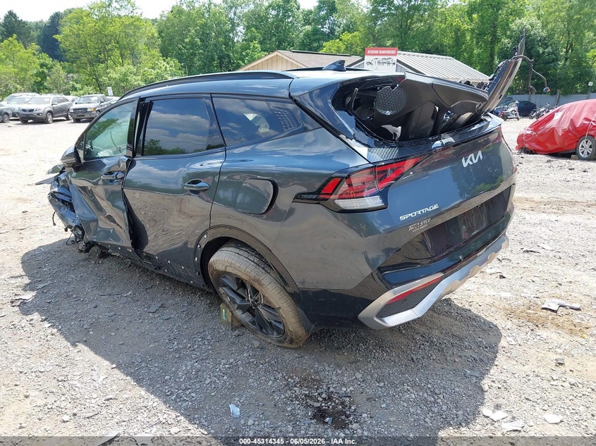 Vin: kndpxcdg6s7244667, lot: 45812271, kia sportage hybrid sx-prestige 20253