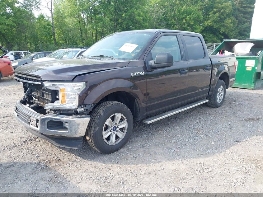 Vin: 1ftew1cb0jfc80542, lot: 45812272, ford f-150 xlt 20182
