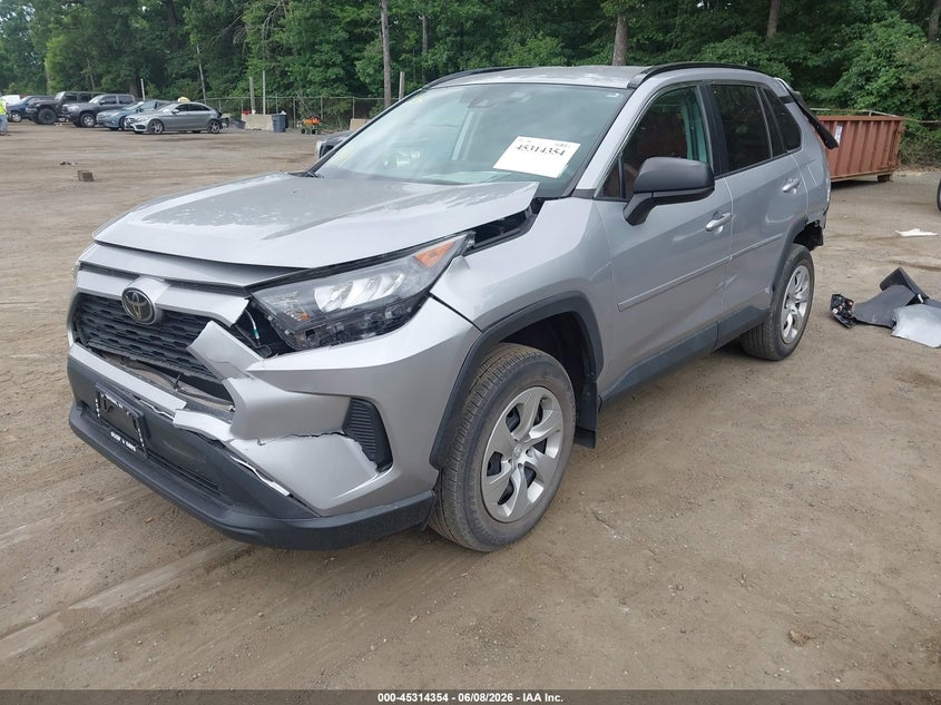 Vin: 2t3f1rfv1mw155737, lot: 45812280, toyota rav4 le 20212