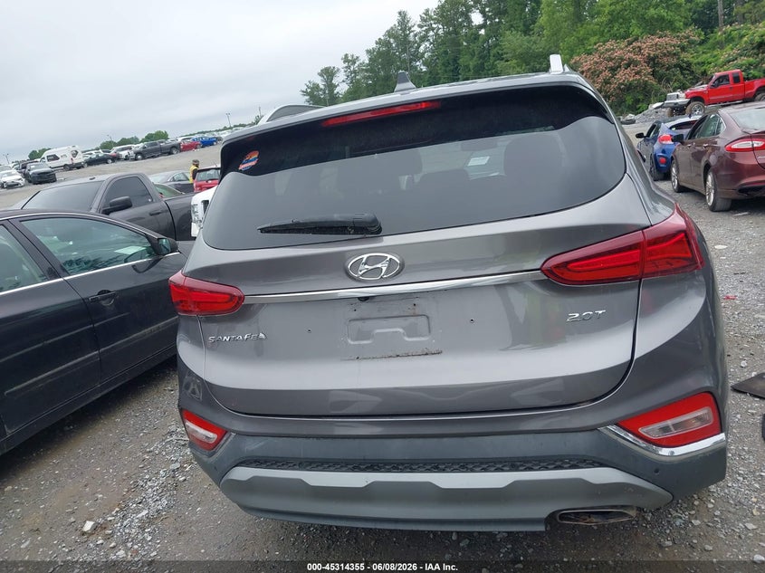 2019 HYUNDAI SANTA FE SPORT UTILITY VEHICLE 2.0L I-4 DI, DOHC, VVT, TURBO, 235HP
