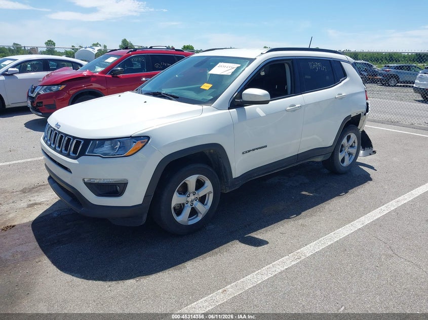 Vin: 3c4njdbb1lt143233, lot: 45812282, jeep compass latitude 4x4 20202