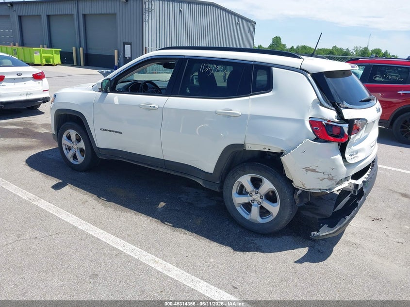Vin: 3c4njdbb1lt143233, lot: 45812282, jeep compass latitude 4x4 20203