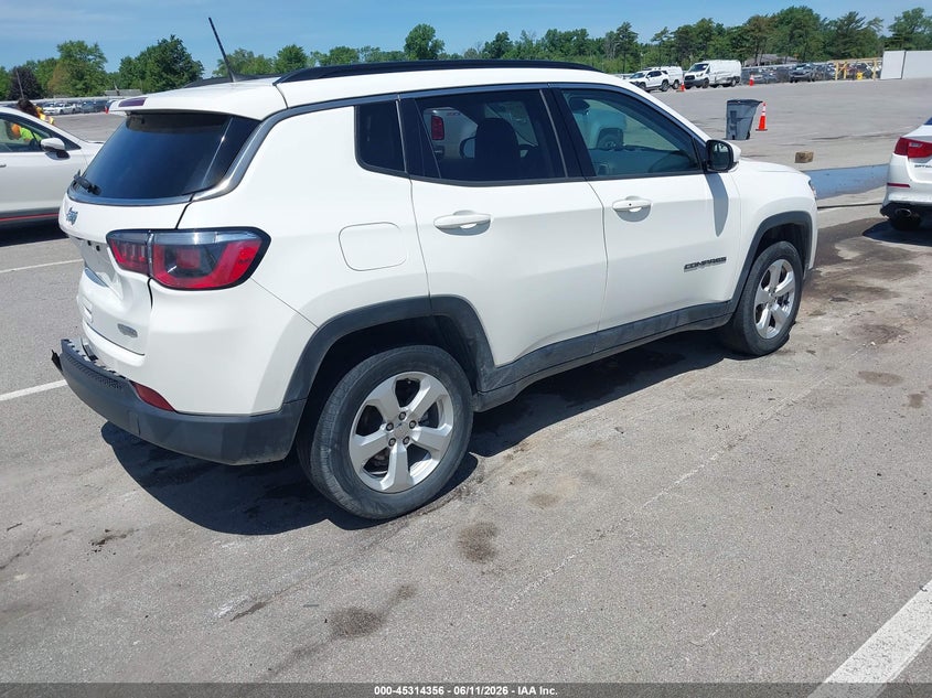 Vin: 3c4njdbb1lt143233, lot: 45812282, jeep compass latitude 4x4 20204