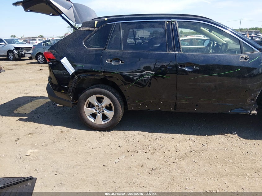 2019 Toyota Rav 4 2.5 black Lot 111045314362 Vin JTMP1RFV2KD007157