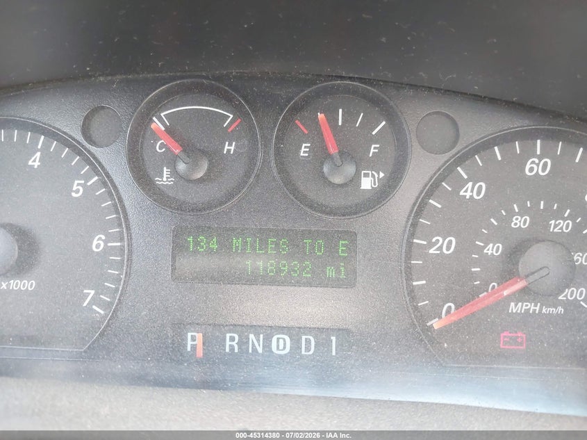 2007 Ford Taurus Se VIN: 1FAFP53U17A102595 Lot: 45314380