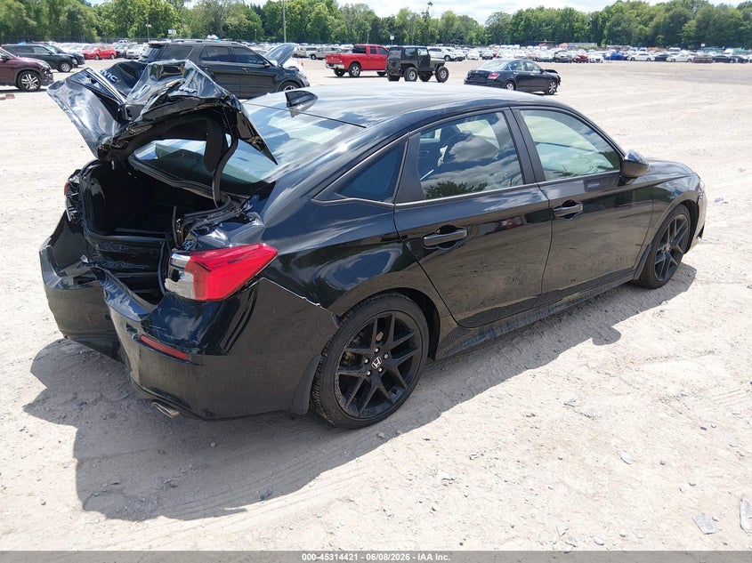 Vin: 2hgfe2f52ph544677, lot: 45812347, honda civic sport 20234