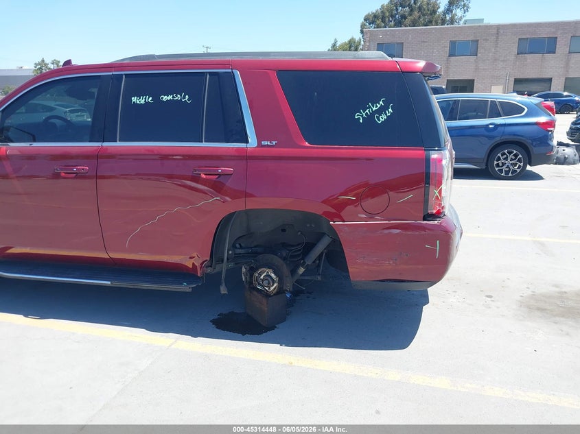 2018 GMC Yukon Slt VIN: 1GKS1BKC1JR400739 Lot: 45314448